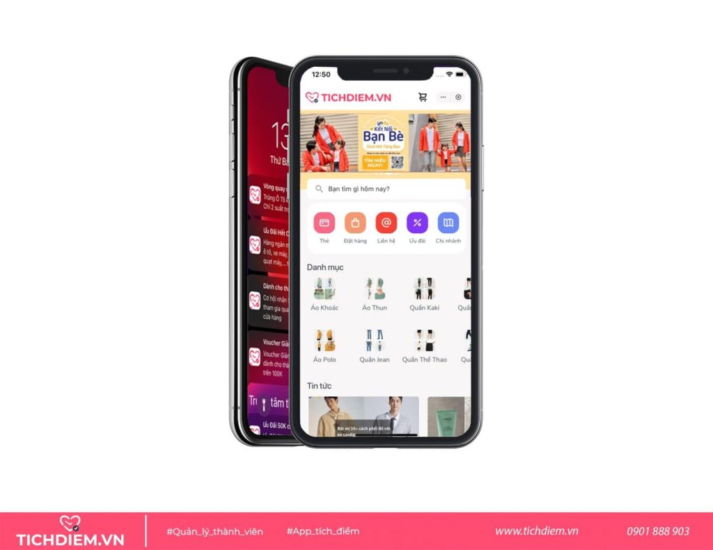 Tichdiem.vn - Hệ thống app tích điểm và quản lý thành viên dễ dàng